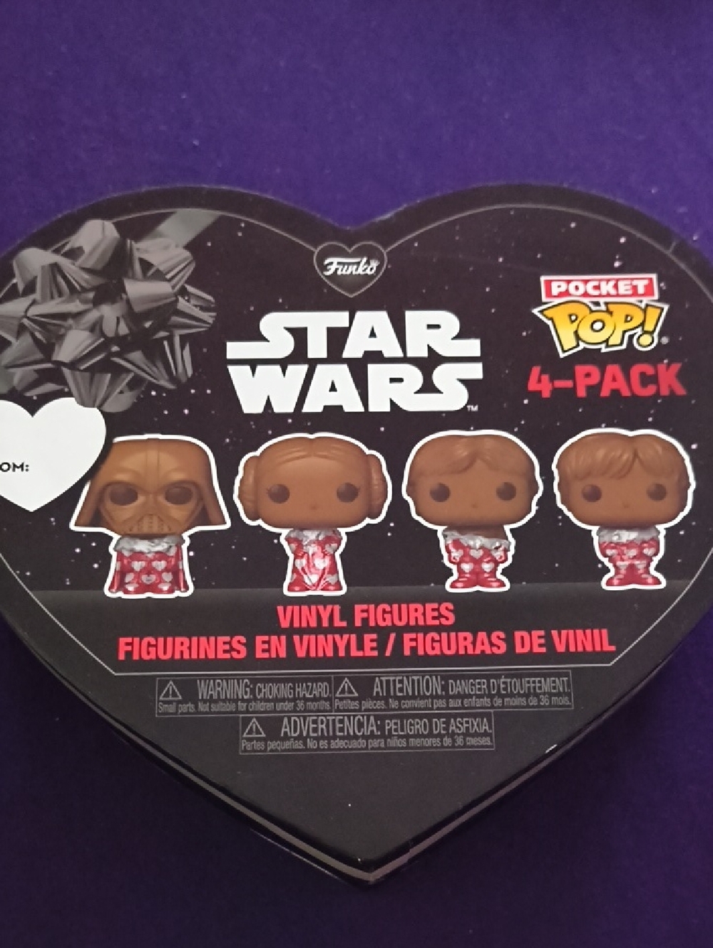 Funko Star Wars Pocket Pop! 4-Pack - Black, Red, Purple